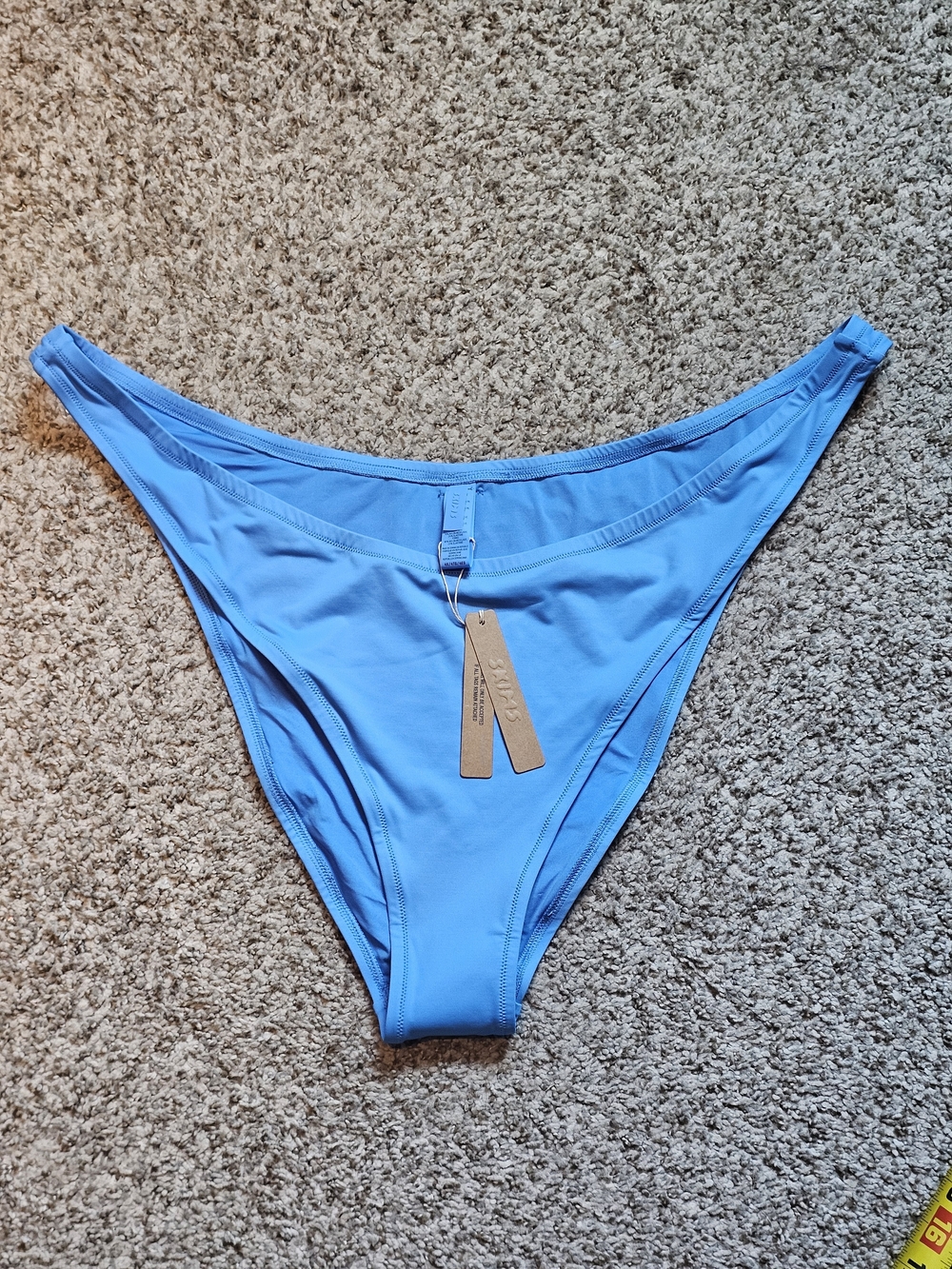 NWT SKIMS 4X Electric Blue Bikini Bottom